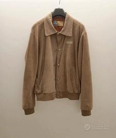 Giubbotto Diesel vintage suede beige bomber jacket