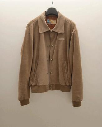 Giubbotto Diesel vintage suede beige bomber jacket