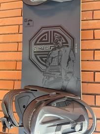 Snowboard completo con attacchi – come nuovo – con