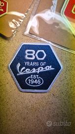 Toppa patch 80 anni della Vespa
