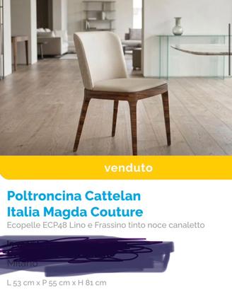 Cattelan magda sedia