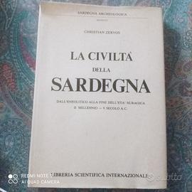 La civiltà della Sardegna Zervos raro libro 1980