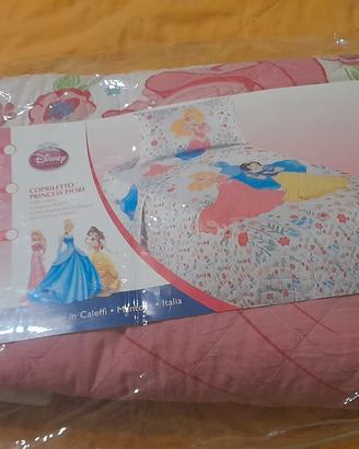 Copriletto trapuntato principesse Disney