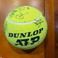 Palla tennis dunlop grande firmata