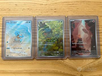 Pokemon 151 starter:Bulbasaur,Charmander,Squirtle