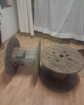 Bobine in legno usate 