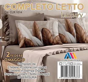 Completo letto matrimoniale 