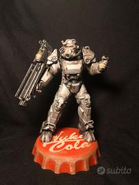 Power Armor T-60 Fallout statuetta in resina