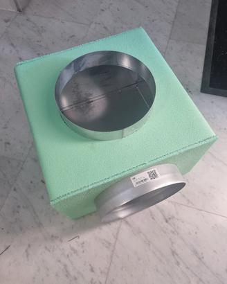 plenum coibentato  diametro 200, nuovo