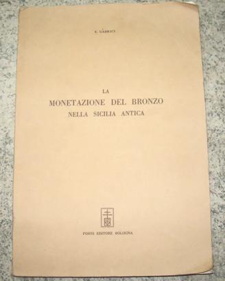 LIBROLA MONETAZIONE DEL BRONZO NELLA SICILIA ANTIC