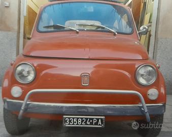 500 del 1972 rosso corallo