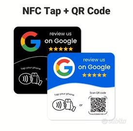 CARTA NFC PER RECENSIONI GOOGLE – GOOGLE REVIEW