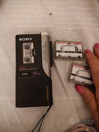 registratore Sony M-535V Microcassette-Corder.
