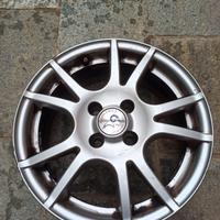 4 cerchi in  lega R 15"  Baro Italia 