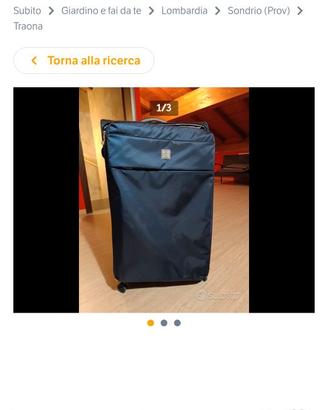 Trolley semirigido taglia XL come nuovo