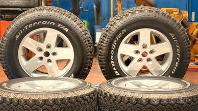 Cerchi lega da 17 originali jeep cherokee