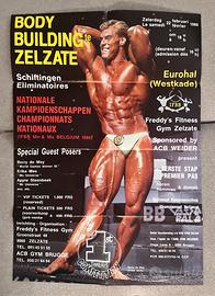 Poster Bodybuilding Zelzate IFBB Mr & Ms Belgio 86