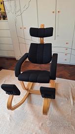 Poltrona ergonomica Stokke gravity balans