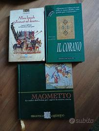 LIBRI ISLAMISMO,CORANO,MAOMETTO