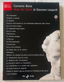 Carmelo Bene “Voce dei canti” Giacomo Leopardi