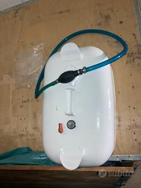 Serbatoio per gommone con pompetta