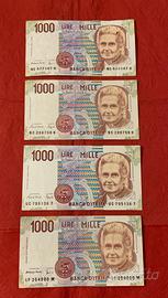 Banconote 💶 della lira