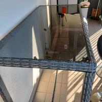 tavolo alto più sgabelli 