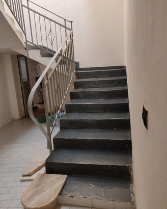 RINGHIERA IN FERRO PER SCALA
