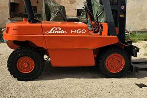 Muletto carrello elevatore LINDE H60 diesel