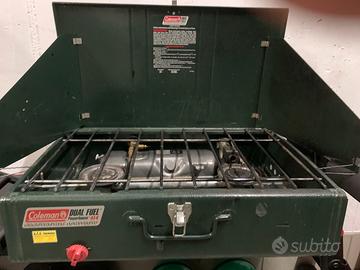 Frigo e fornello da campeggio