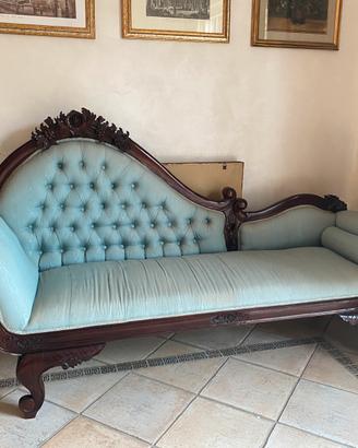 Divano Dormeuse antico vittoriano ‘800
