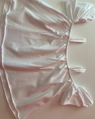 Top bianco Zara bambina