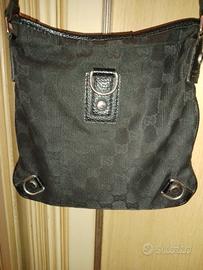 borsa a tracolla in tela