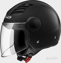 CASCO LS2 MOTO ,XL BLACK ,NUOVO