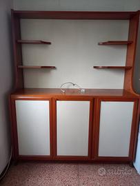 libreria con letto