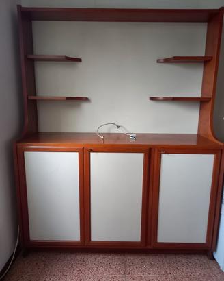 libreria con letto