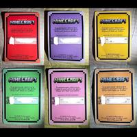 Box Minecraf x Mc donal's + 6 skin Card Limide