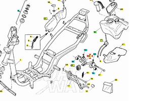 Biella supporto motore Aprilia SR 50 AP8232676