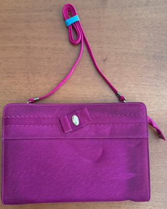 Borsa con tracolla colore fuxia