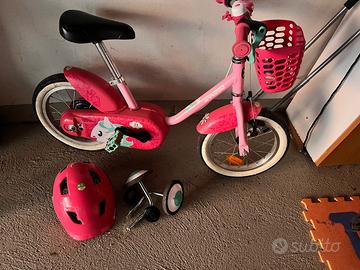 Bici bimba ruote 14 4/5 anni