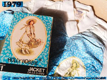 👚 HOLLY HOBBIE VINTAGE 1979 Maglia k-way NO USO🚫