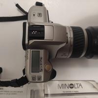 Minolta Dynax 3L SLR Fotocamera + Borsa