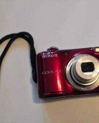 Fotocamera Nikon coolpix L31 rossa 