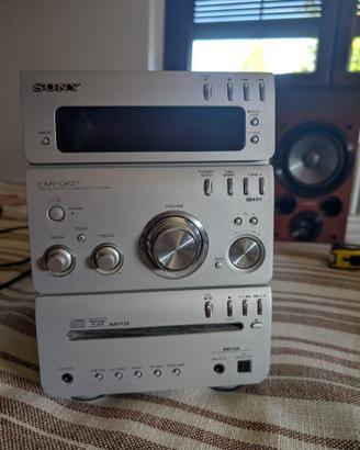 Micro Hi-Fi Sony CMT-GPZ7 con Casse e Telecomando 