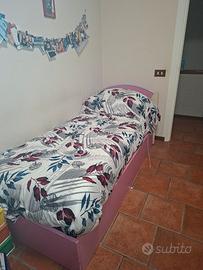 letto singolo contenitore 