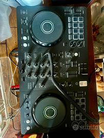Consolle dj + casse + cuffie professionali + cavi