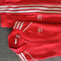 TUTA ADIDAS SUPER STAR ROSSA 12 ANNI