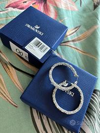 Orecchini a cerchio Swarovski