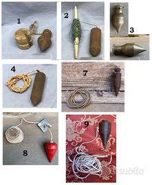 Peso filo a piombo per livellamento muro