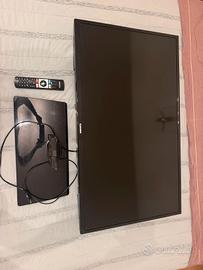 smart TV Telefunken 43" full HD completa di tutto 